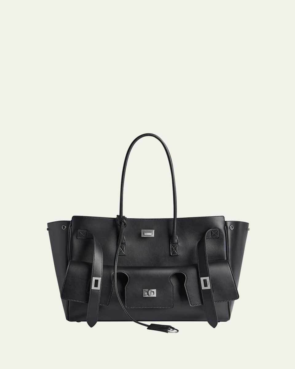 Bel Air Medium Flap Leather Tote Bag